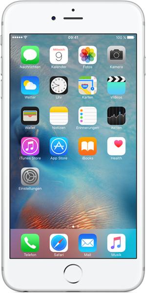 Image du produit Apple iPhone 6s (64 Go, Silver, 4.70", SIM simple, 12 Mpx, 4G)