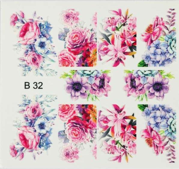 Produktbild BrillBird Nagelsticker (B32) - 3D (Nagellacktrockner)