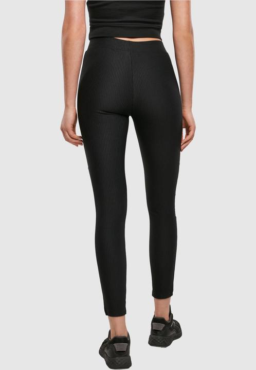 Immagine prodotto Urban Classics Leggings a costine Tech Mesh da donna (4XL)