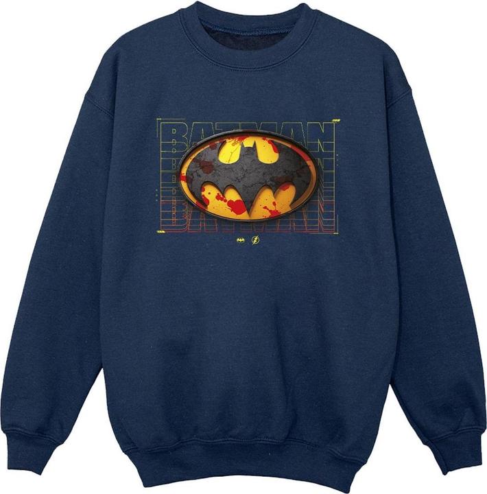The Flash Batman Red Splatter Sweatshirt Jungen