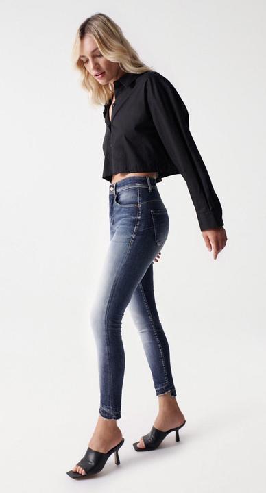 Produktbild Salsa Jeans Cropped Secret Glamour Pushin Dark Wash (W36/L30)