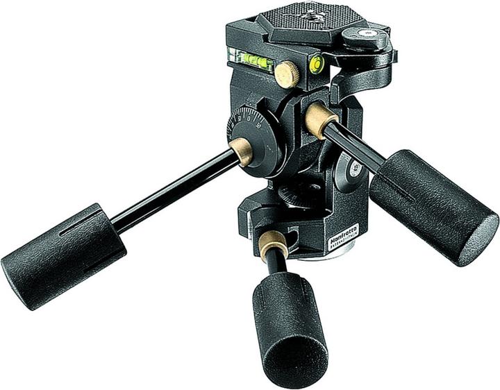Produktbild Manfrotto 229, 3-Wege Kopf inkl. Schnellspannplatte (3-Wege-Neiger)