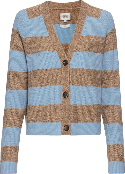 Camel Active Strickcardigan mit Streifenmuster (L)