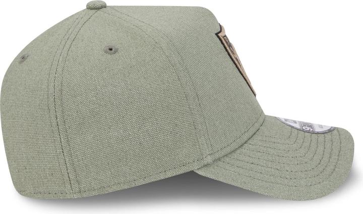 Actual product image New Era A-Frame Trucker Canvas Cap - Las Vegas Raiders olive (One size)