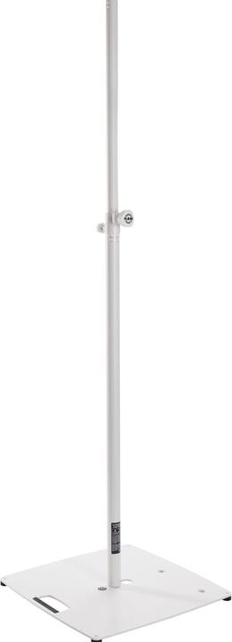 K&M K & M 24654 Leuchten/Boxenstativ Pro wei (1 pcs., Stand, Height-adjustable)