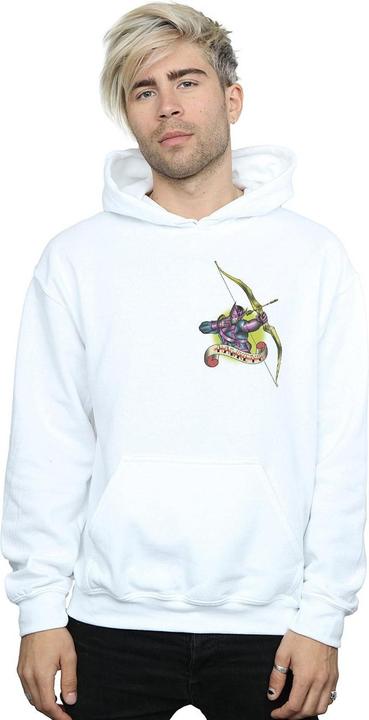 Immagine prodotto Hawkeye Tattoo Breast Print Felpa con Cappuccio Uomo (4XL)