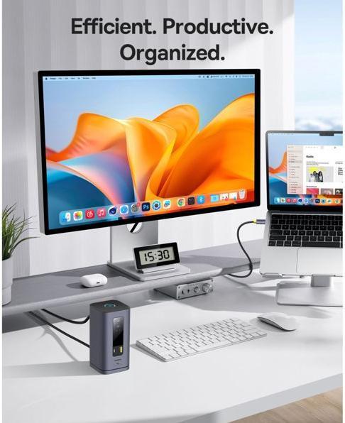 Produktbild Baseus Spacemate Series 11-in-1 (MAC) Docking Station, Grau