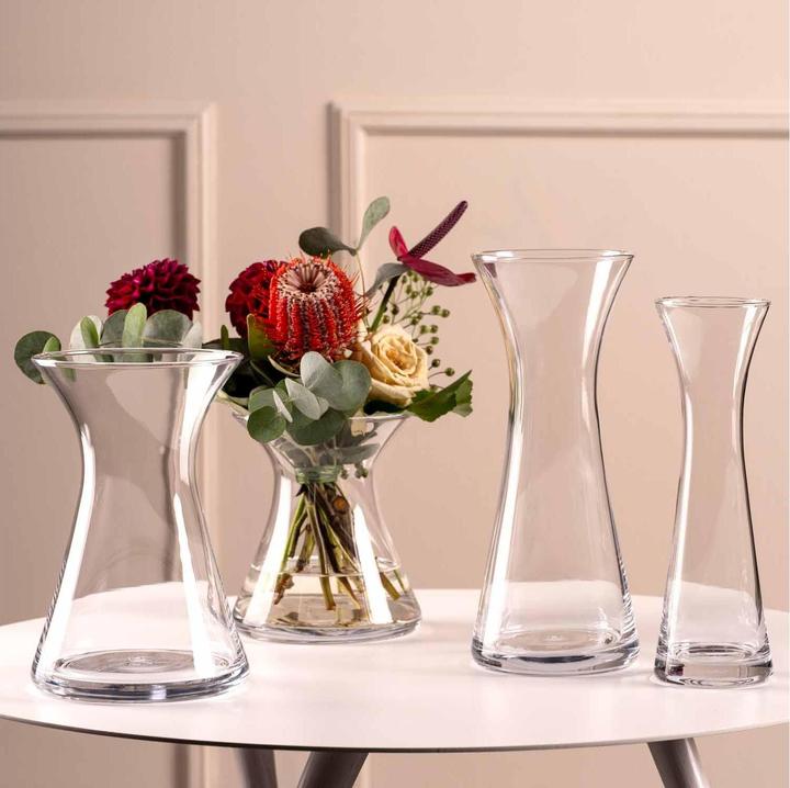 Actual product image Leonardo Vase Gia 23 cm, Transparent (1 x, 16 x 16 x 23 cm, 5.63 l)