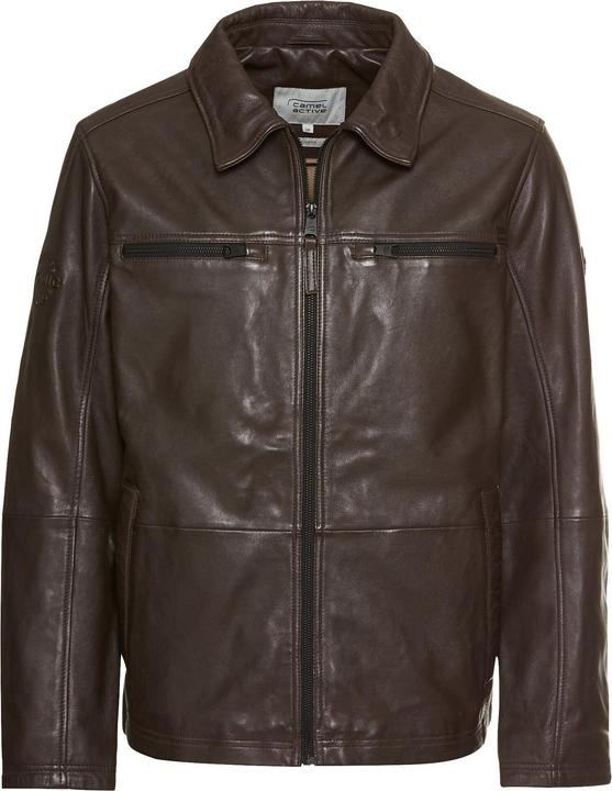 Immagine prodotto Camel Active Leder Blouson mit Hemdkragen (50)