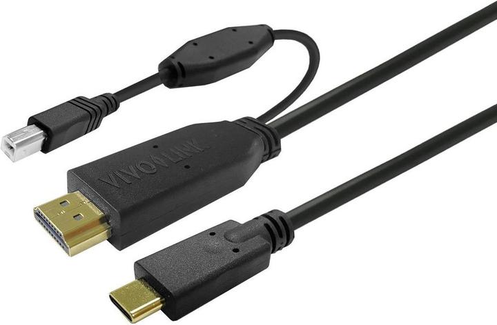 Vivolink Câble pour écran tactile 3m noir (3 m)