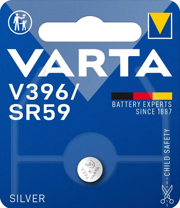 Image du produit Varta Pile bouton Pile de montre V396/SR59 1 pièce, type de pile (1 pcs, SR60, 32 mAh)
