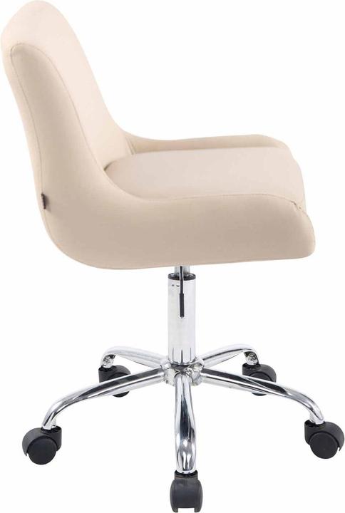 Actual product image Swisshandel24 Work stool Club imitation leather, cream