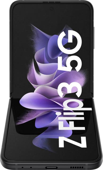 Immagine prodotto Samsung Galaxy Z Flip3 5G UE (128 GB, Phantom Black, 6.70", SIM + eSIM, 12 Mpx, 5G)