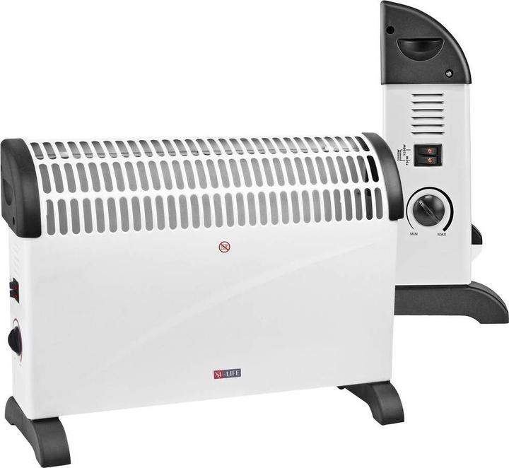 Actual product image X4 LIFE 702010 Convector 25m² 2000W Black/White (2000 W)