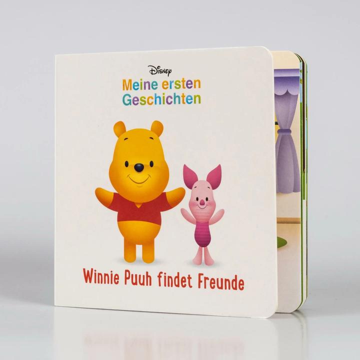 Image du produit Livre cartonné Disney : Winnie l'Ourson se fait des amis (Allemand)