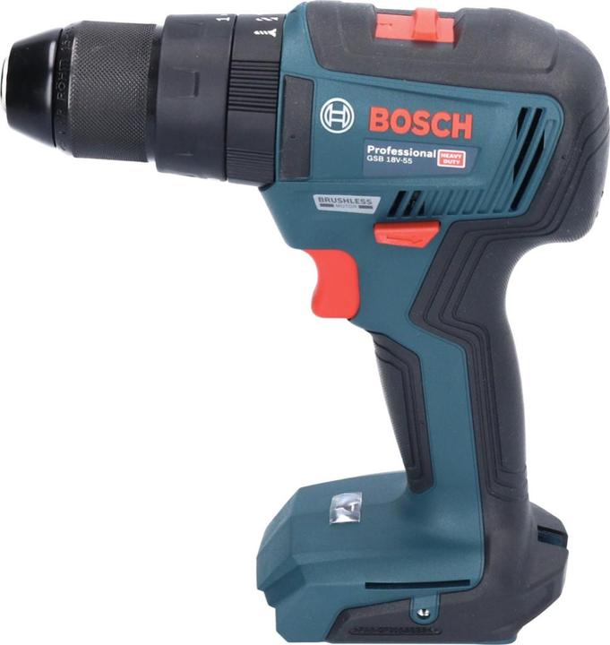 Actual product image Bosch Professional Bosch GSB 18V-55 Professional Battery Impact Drill 18 V 55 Nm Brushless + 1x ProCORE Battery 5.5 Ah (Rechargeable battery operated)