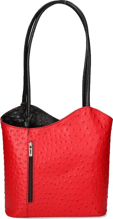Rouge foncé/noir