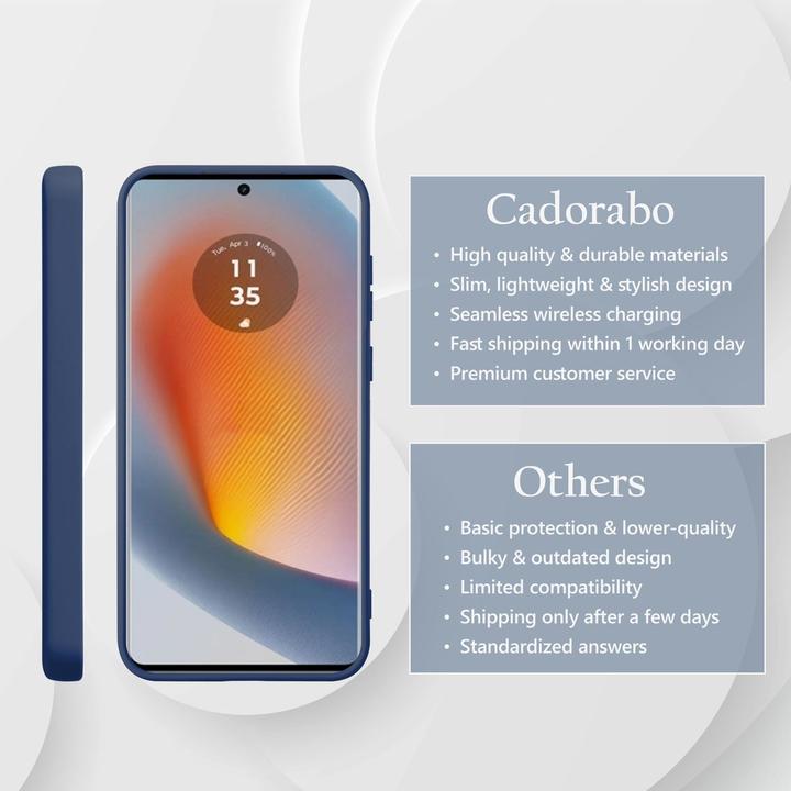 Produktbild Cadorabo Hülle für Motorola Moto Edge 50 Fusion im Liquid Case Design (Motorola Edge 50)