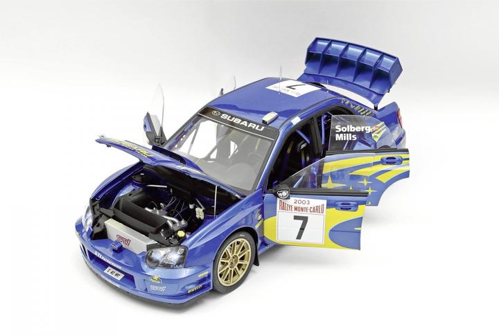 Produktbild Carson 1:8 IXO Subaru Impreza Rally MC 2003