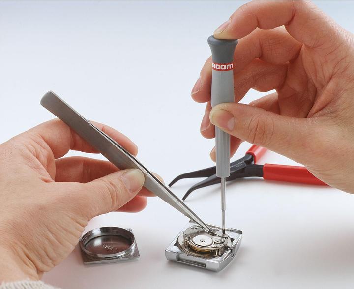 Actual product image Facom Precision Tweezers 125mm