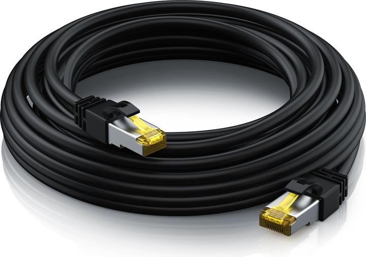 Produktbild Primewire Netzwerkkabel CAT.7, RJ-45, Ethernet, Outdoor Patchkabel CAT 7 IP66 10 Gbit/s S/FTP PiMF LAN Kabel (S/FTP, CAT7, 15 m)