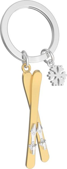 Actual product image MTM Keyring Ski Snowflake