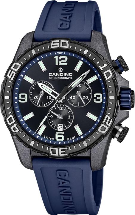 Candino Gents Chrono (Chronograph, 45 mm)