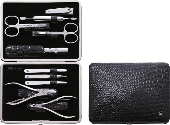 Actual product image Zwilling Nail care set, 10 pieces, black