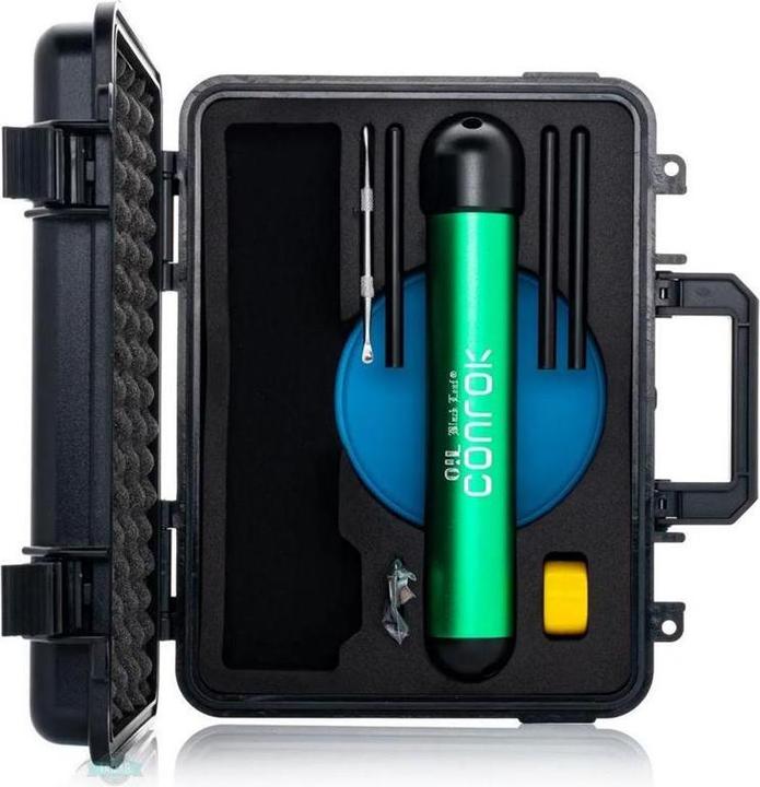 Actual product image Black Leaf BHO Extractor Conrok Kit in case