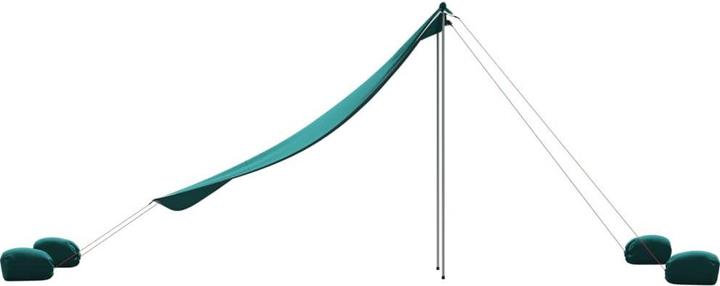 Image du produit VidaXL Tente d'ombrage de plage avec sacs de sable 214 x 236 cm (Tente de plage, 0.18 kg, 4 personnes)