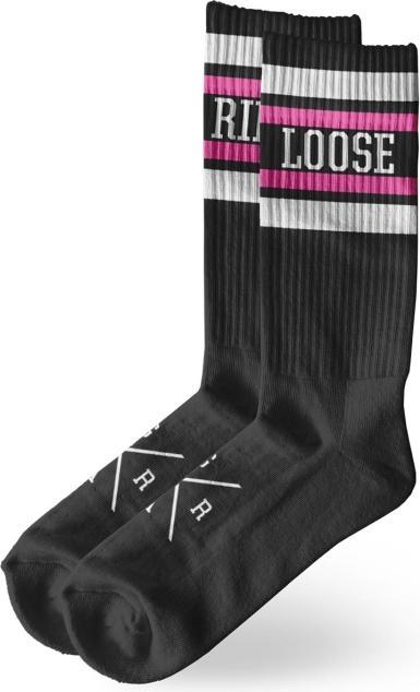 Actual product image Loose Riders Yellow Stripes Socks (Single pack, One size)