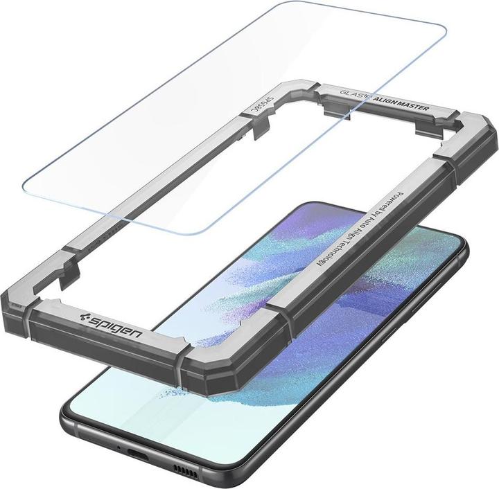 Produktbild Spigen ALM Glas.Tr Samsung S21 FE 2szt. szkło hartowane AGL03088 (2 Stück, Samsung Galaxy S21 FE)