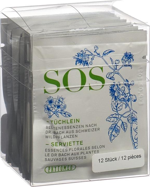 Phytomed SOS Tüchlein (12 Stück, Tücher, 100 g)