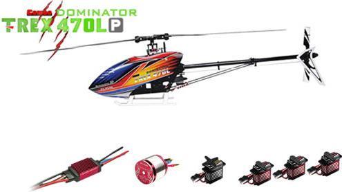 Actual product image Align T-Rex 470LP Dominator Combo