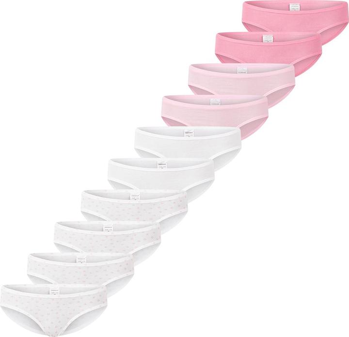 Immagine prodotto Schiesser Confezione da 10 slip 95/5 in cotone biologico per bambini e bambine (92, confezione da 10)