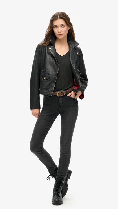 Actual product image Superdry Studios Slub Emb Vee Tee (16)
