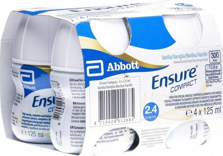 Image du produit AMO Compact 2.4 kcal Drink Vanille (Vanille, 4 pcs, 671 g)