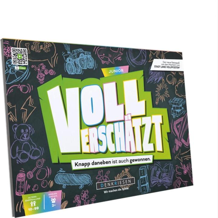 Produktbild Denkriesen VOLL VERSCHÄTZT A4-Block - Knapp daneben ist auch gewonnen. - Junior Edition (Deutsch)