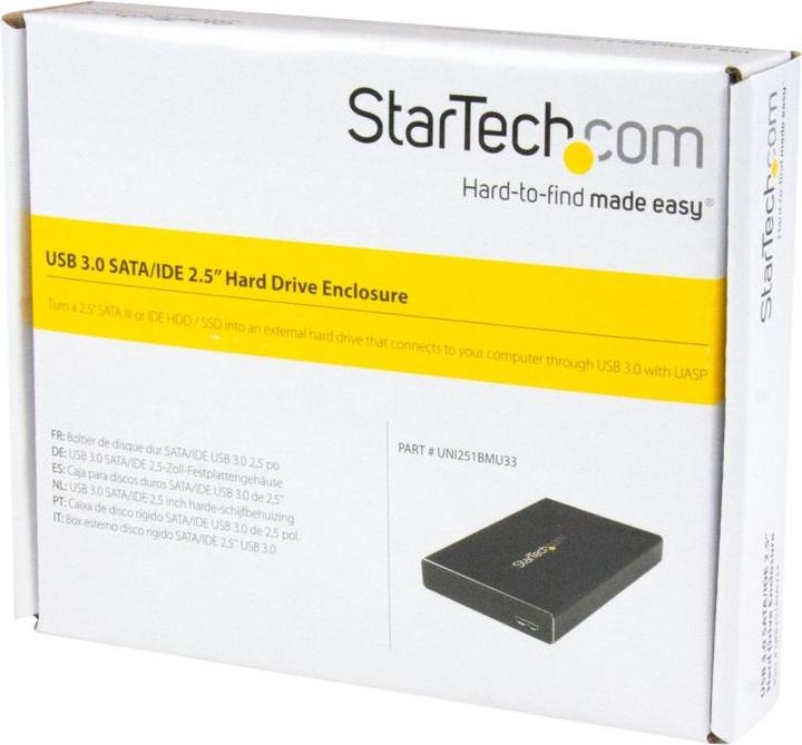 Produktbild StarTech USB 3.0 IDE / SATA ENCLOSURE (2.5")