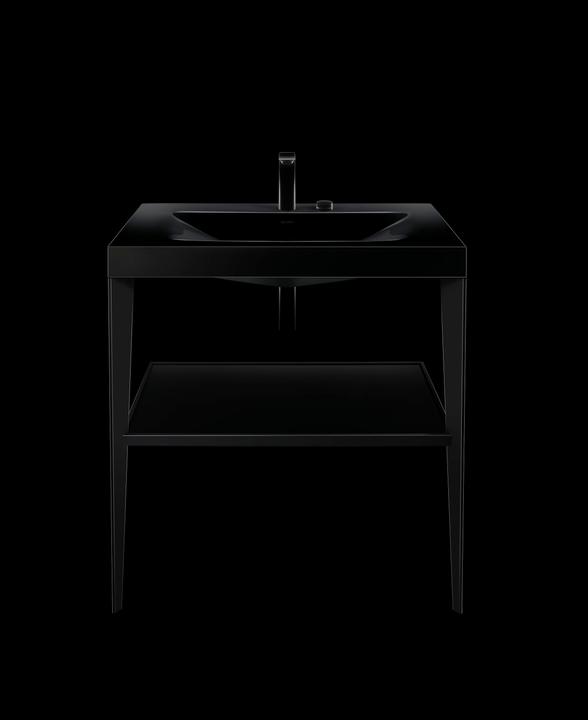 Produktbild Duravit 2-Loch-Elektronikbatterie D.1 M mit Steckernetzteil schwarz matt