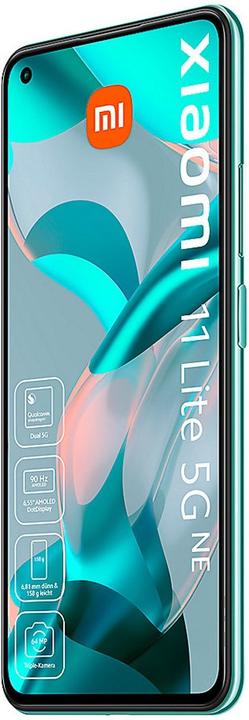 Immagine prodotto Xiaomi Mi 11 Lite 5G NE (128 GB, Verde menta, 6.55", Doppia SIM Ibrida, 64 Mpx, 5G)