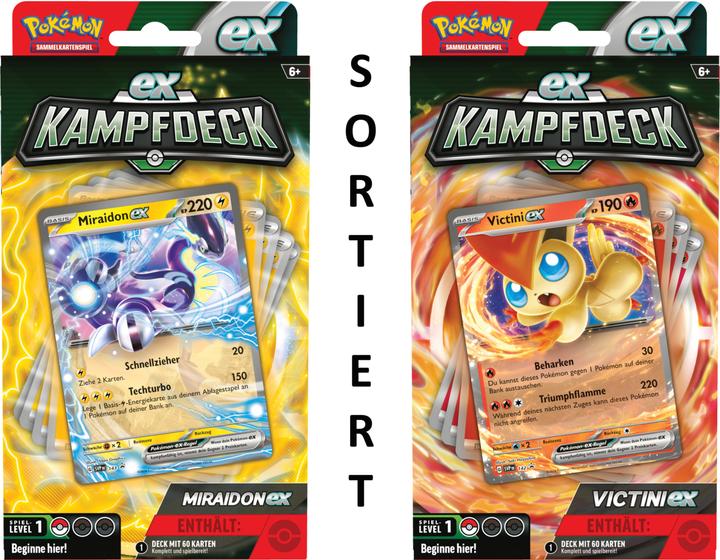 Produktbild Pokémon Pokemon EX-Kampfdeck Juli (Deutsch, Deck)