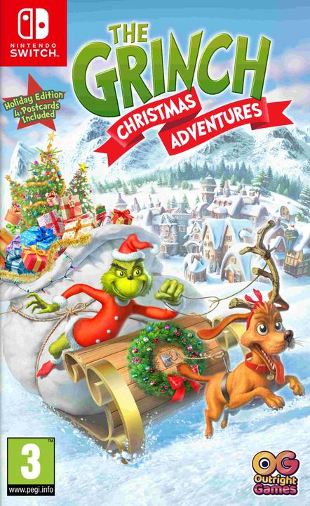Produktbild Game The Grinch: Christmas Adventures Incl. Postcard (Switch, DE)