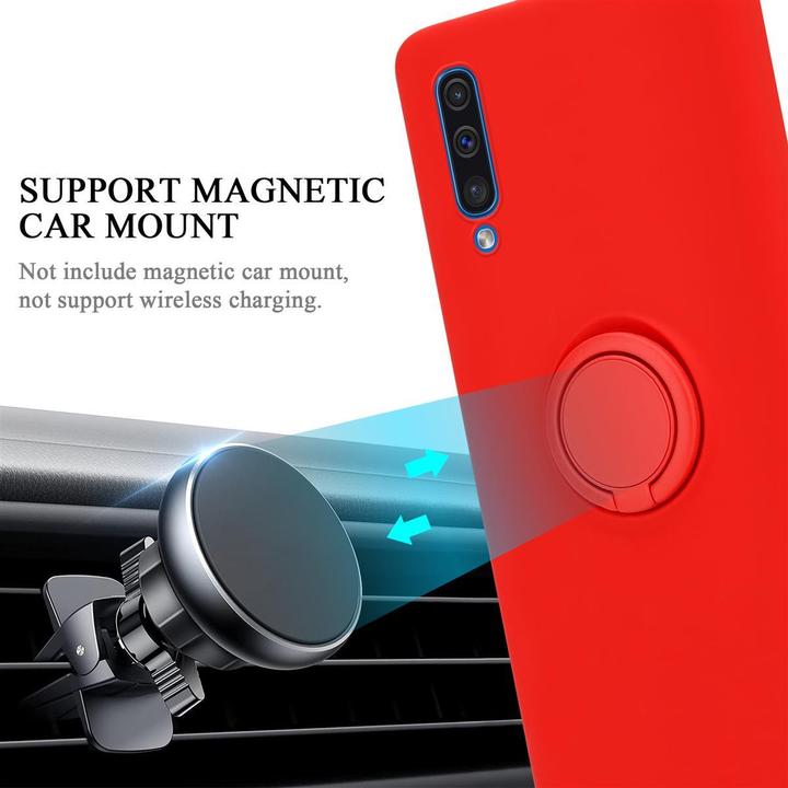Image du produit Cadorabo TPU Liquid Ring Silicone Case Cover (Samsung Galaxy A30s, Samsung Galaxy A50s)