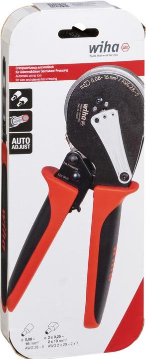 Actual product image Wiha Crimping tool (210 mm)