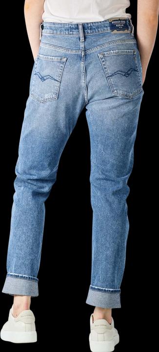Produktbild Replay Marty Jeans Boyfriend Fit Light Blue Destroyed (W30/L28)