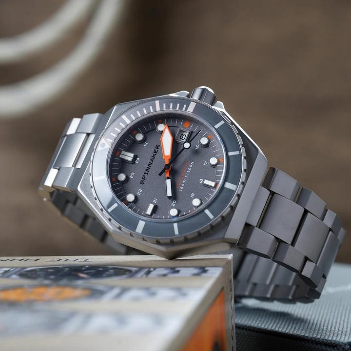 Actual product image Spinnaker SP-5081-KK Dumas automatic men's watch 44mm 30ATM (Rotating bezel left, 44 mm)