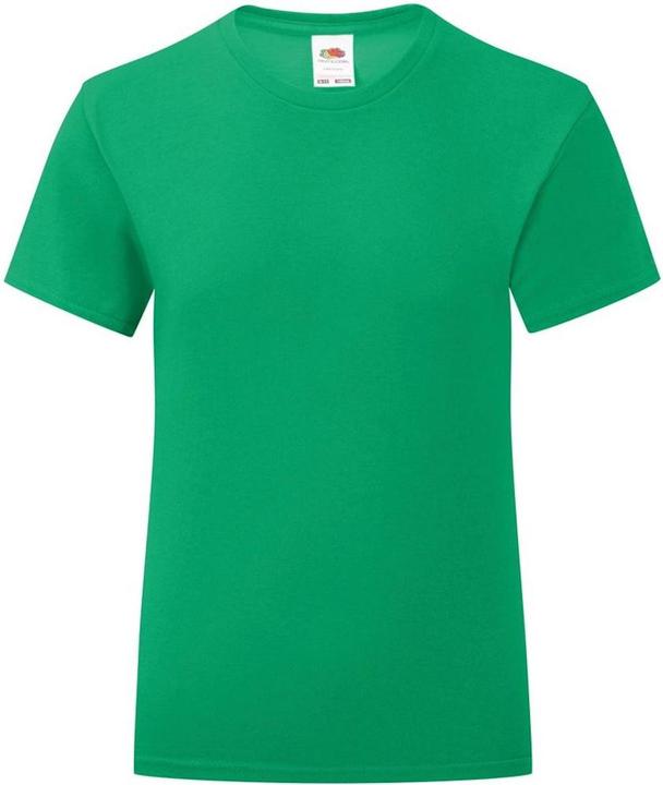 Fruit of the Loom Mädchen Iconic TShirt (164, 170)