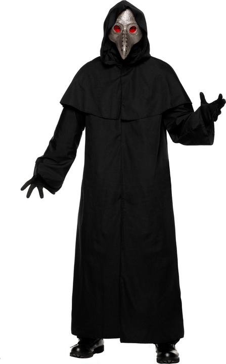 Actual product image Underwraps Schwarze Robe mit Schulterumhang (XXL)