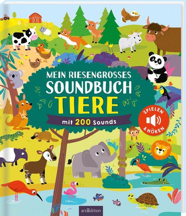 Mein riesengrosses Soundbuch Tiere (German)
